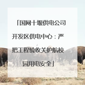 国网十堰供电公司开发区供电中心：严把工程验收关护航校园用电安全